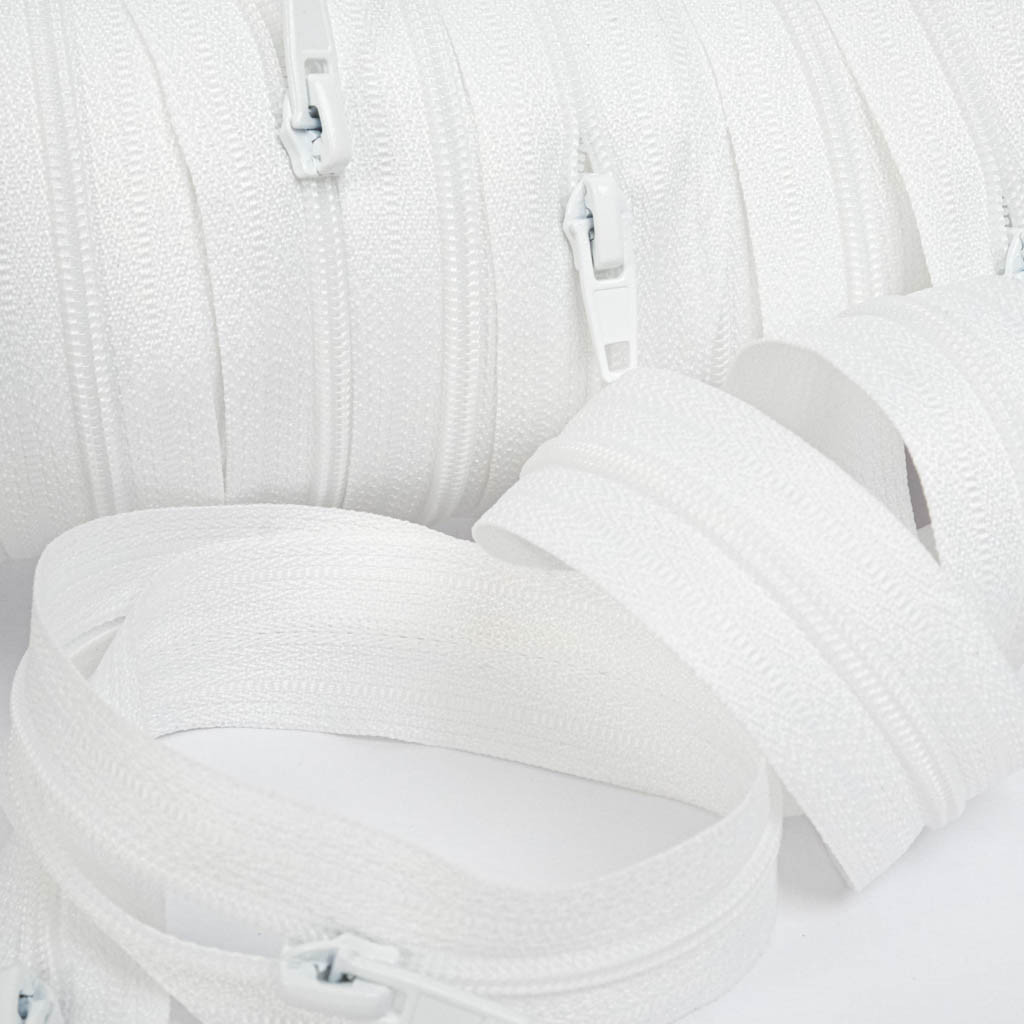 Fermeture Invisible Au Mètre 3mm Blanche - Maison Klem